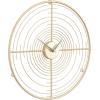 imageDeco 79 Metal Open Frame Swirl Wall Clock 20quot x 2quot x 20quot Gold
