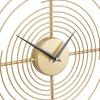 imageDeco 79 Metal Open Frame Swirl Wall Clock 20quot x 2quot x 20quot Gold