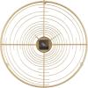 imageDeco 79 Metal Open Frame Swirl Wall Clock 20quot x 2quot x 20quot Gold