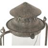 imageDeco 79 Metal Scroll Indoor Outdoor Candle Lantern Decorative Lantern Candle Holder with Arched Handle Lantern 9quot x 8quot x 12quot BronzeBronze