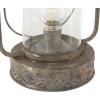 imageDeco 79 Metal Scroll Indoor Outdoor Candle Lantern Decorative Lantern Candle Holder with Arched Handle Lantern 9quot x 8quot x 12quot BronzeBronze