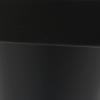 imageDeco 79 Metal Side End Accent Table Pedestal Base End Table with Mirrored Glass Top Side Table 16quot x 16quot x 24quot BlackBlack