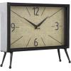imageDeco 79 Metal Standing Stopwatch Clock 7quot x 4quot x 11quot BrownBlack