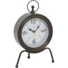 imageDeco 79 Metal Standing Stopwatch Clock 7quot x 4quot x 11quot BrownBrown