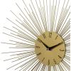 imageDeco 79 Metal Starburst Decorative Wall Clock Wall Clock for Home with Black Accents Wall Clock for Room 19quot x 1quot x 19quot Gold