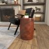 imageDeco 79 Metal Stool 19 by 14Inch Brown 31332Brown