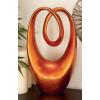 imageDeco 79 Polystone Abstract Decorative Sculpture Swirl Home Decor Statue Accent Figurine 14quot x 8quot x 31quot Brown11 x 6 x 20