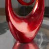 imageDeco 79 Polystone Abstract Decorative Sculpture Swirl Home Decor Statue Accent Figurine 14quot x 8quot x 31quot Brown11 x 7 x 21