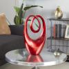imageDeco 79 Polystone Abstract Decorative Sculpture Swirl Home Decor Statue Accent Figurine 14quot x 8quot x 31quot Brown11 x 7 x 21