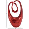 imageDeco 79 Polystone Abstract Decorative Sculpture Swirl Home Decor Statue Accent Figurine 14quot x 8quot x 31quot Brown11 x 7 x 21