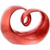 imageDeco 79 Polystone Abstract Decorative Sculpture Swirl Home Decor Statue Accent Figurine 14quot x 8quot x 31quot Brown12 x 6 x 9