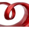 imageDeco 79 Polystone Abstract Decorative Sculpture Swirl Home Decor Statue Accent Figurine 14quot x 8quot x 31quot Brown12 x 6 x 9