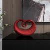 imageDeco 79 Polystone Abstract Decorative Sculpture Swirl Home Decor Statue Accent Figurine 14quot x 8quot x 31quot Brown12 x 6 x 9
