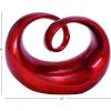 imageDeco 79 Polystone Abstract Decorative Sculpture Swirl Home Decor Statue Accent Figurine 14quot x 8quot x 31quot Brown12 x 6 x 9