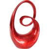 imageDeco 79 Polystone Abstract Decorative Sculpture Swirl Home Decor Statue Accent Figurine 14quot x 8quot x 31quot Brown13 x 7 x 24