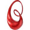 imageDeco 79 Polystone Abstract Decorative Sculpture Swirl Home Decor Statue Accent Figurine 14quot x 8quot x 31quot Brown13 x 7 x 24