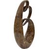 imageDeco 79 Polystone Abstract Decorative Sculpture Swirl Home Decor Statue Accent Figurine 14quot x 8quot x 31quot Brown14 x 8 x 31