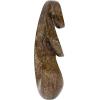 imageDeco 79 Polystone Abstract Decorative Sculpture Swirl Home Decor Statue Accent Figurine 14quot x 8quot x 31quot Brown14 x 8 x 31