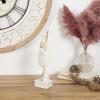 imageDeco 79 Polystone Dancer Decorative Sculpture Home Decor Statue with Black Square Base Accent Figurine 9quot x 4quot x 12quot GoldBeige
