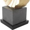 imageDeco 79 Polystone Dancer Decorative Sculpture Home Decor Statue with Black Square Base Accent Figurine 9quot x 4quot x 12quot GoldGold