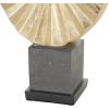 imageDeco 79 Polystone Dancer Decorative Sculpture Home Decor Statue with Black Square Base Accent Figurine 9quot x 4quot x 12quot GoldGold