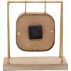 imageDeco 79 Wood Pendulum Clock with Wood Base 10quot x 5quot x 11quot GoldGold