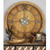 imageDeco 79 Wooden Decorative Wall Clock for Home and Room 40quot x 3quot x 40quot BrownBrown