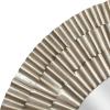 imageDeco 79 Wooden Room Wall Mirror Layered Ripple Entryway Mirror Wall Mounted Mirror 42quot x 2quot x 42quot GoldSilver