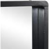 imageDeco 79 Wooden Room Wall Mirror Minimalistic Entryway Mirror Wall Mounted Mirror 24quot x 3quot x 36quot Black