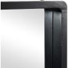 imageDeco 79 Wooden Room Wall Mirror Minimalistic Entryway Mirror Wall Mounted Mirror 24quot x 3quot x 36quot Black