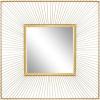 imageCosmoLiving by Cosmopolitan Metal Room Wall Mirror Starburst Entryway Mirror Wall Mounted Mirror 26quot x 3quot x 26quot Gold