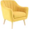 imageDeco 79 38371 Armchair Bright Yellow Light Brown