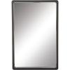 imageDeco 79 Wooden Room Wall Mirror Minimalistic Entryway Mirror Wall Mounted Mirror 24quot x 3quot x 36quot Black