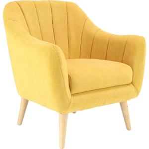 imageDeco 79 38371 Armchair Bright Yellow Light Brown