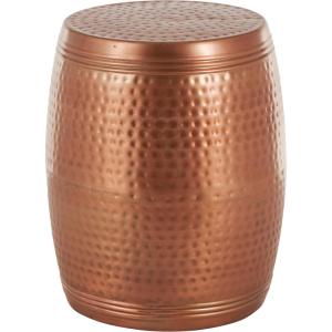 imageDeco 79 Metal Stool 19 by 14Inch Brown 31332Copper
