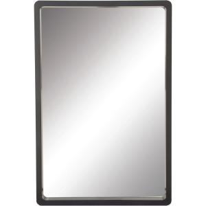 imageDeco 79 Wooden Room Wall Mirror Minimalistic Entryway Mirror Wall Mounted Mirror 24quot x 3quot x 36quot Black