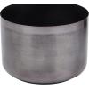 imageCosmoLiving by Cosmopolitan Metal Indoor Outdoor Planter Small Planter Pot Set of 3 Planters 9 7 6H SilverBlack