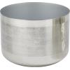 imageCosmoLiving by Cosmopolitan Metal Indoor Outdoor Planter Small Planter Pot Set of 3 Planters 9 7 6H SilverSilver