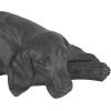 imageDeco 79 080439 Modern Farmhouse MgO Garden Sculpture SMALL SIZE BlackBlack