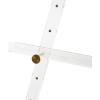 imageDeco 79 Acrylic Plastic Display Easel Adjustable 7 Tier Floor Standing Easel with Gold Metal Hardware and Chain Support Display Stand 19quot x 22quot x 56quot ClearClear