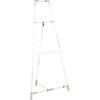 imageDeco 79 Acrylic Plastic Display Easel Adjustable 7 Tier Floor Standing Easel with Gold Metal Hardware and Chain Support Display Stand 19quot x 22quot x 56quot ClearClear