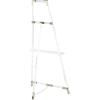 imageDeco 79 Acrylic Plastic Display Easel Adjustable 7 Tier Floor Standing Easel with Gold Metal Hardware and Chain Support Display Stand 19quot x 22quot x 56quot ClearClear