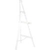 imageDeco 79 Acrylic Plastic Display Easel Adjustable 7 Tier Floor Standing Easel with Gold Metal Hardware and Chain Support Display Stand 19quot x 22quot x 56quot ClearClear