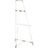 imageDeco 79 Acrylic Plastic Display Easel Adjustable 7 Tier Floor Standing Easel with Gold Metal Hardware and Chain Support Display Stand 19quot x 22quot x 56quot ClearClear
