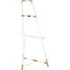 imageDeco 79 Acrylic Plastic Display Easel Adjustable 7 Tier Floor Standing Easel with Gold Metal Hardware and Chain Support Display Stand 19quot x 22quot x 56quot ClearClear