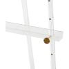 imageDeco 79 Acrylic Plastic Display Easel Adjustable 7 Tier Floor Standing Easel with Gold Metal Hardware and Chain Support Display Stand 19quot x 22quot x 56quot ClearClear