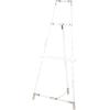 imageDeco 79 Acrylic Plastic Display Easel Adjustable 7 Tier Floor Standing Easel with Gold Metal Hardware and Chain Support Display Stand 19quot x 22quot x 56quot ClearClear
