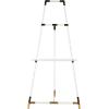 imageDeco 79 Acrylic Plastic Display Easel Adjustable 7 Tier Floor Standing Easel with Gold Metal Hardware and Chain Support Display Stand 19quot x 22quot x 56quot ClearClear