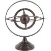 imageDeco 79 Aluminum Armillary Globe with Marble Base 14quot x 12quot x 18quot SilverCopper