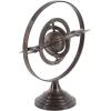 imageDeco 79 Aluminum Armillary Globe with Marble Base 14quot x 12quot x 18quot SilverCopper